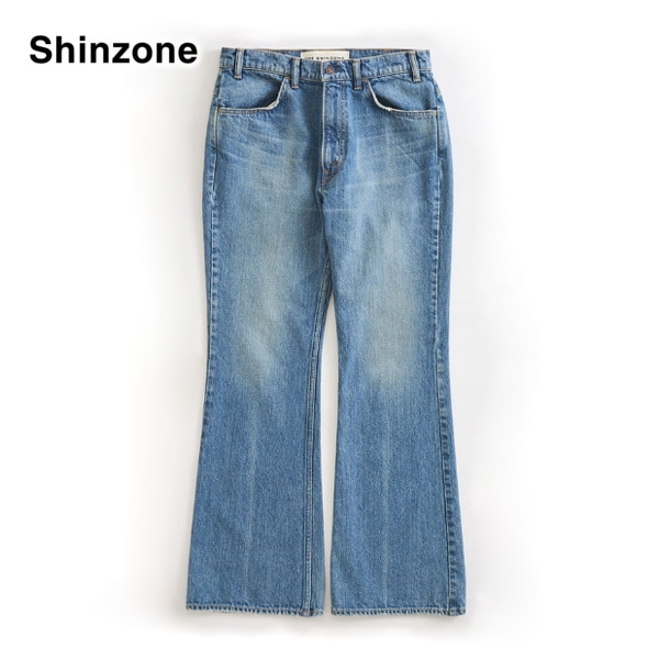 ��26AW��THE SHINZONE ���󥾡��� JANE DENIM PANTS ��������ǥ˥�ѥ�� �ե쥢 26AMSPA05 ��ǥ�����������̵���ۡ�ͽ���