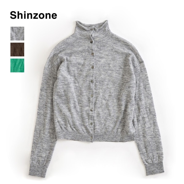 ��26AW��THE SHINZONE ���󥾡��� SHEER ARGYLE KNIT CARDIGAN ����������������˥åȥ����ǥ����� 26AMSNI09 ��ǥ�����������̵���ۡ�ͽ���