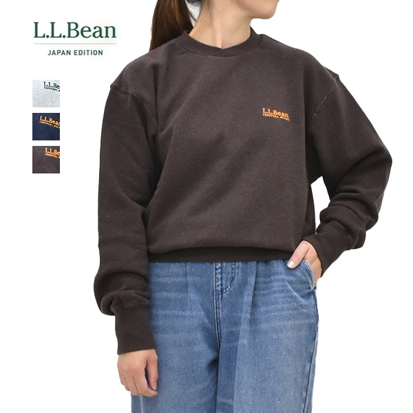L.L.Bean Japan Edition ���륨��ӡ��� ����ѥ󥨥ǥ������ Smithfield Crewneck Sweatshirt ���ߥ��ե������ ���롼�ͥå� �������åȥ���� 6475-5143 ��ǥ�����