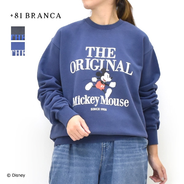+81 BRANCA/�ϥ������֥��/Mickey Sweatshirt �ߥå����ޥ����������åȥ���� 81B-26AW-CS30 ��ǥ�����������̵����