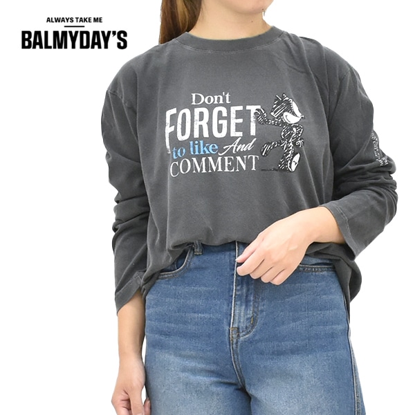 BALMYDAY'S �Х�ߡ��ǥ��� FELIX L/S Tee �ե���å��� ���󥰥��꡼�� T����� Ĺµ BAL-26AW-CS03 ��ǥ������ڥ���å��ݥ��Ȳġ�