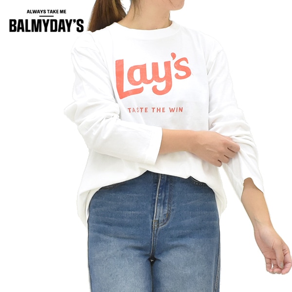 BALMYDAY'S �Х�ߡ��ǥ��� Lays L/S Tee �쥤�� ���󥰥��꡼�� T����� Ĺµ BAL-26AW-CS07 ��ǥ������ڥ���å��ݥ��Ȳġ�
