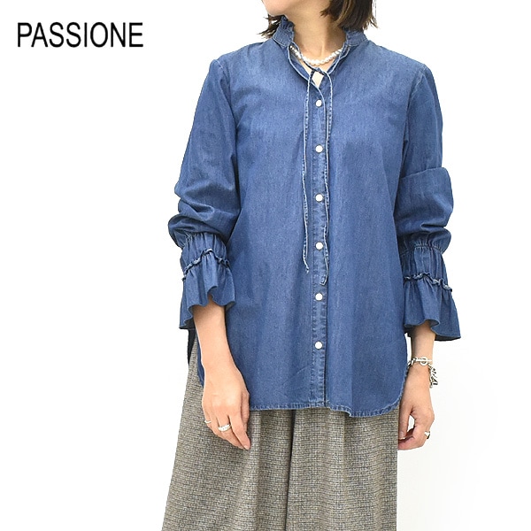 PASSIONE �ѥ������� �ե�륫�顼�ǥ˥�֥饦�� �ե�륷��� �����դ� 646959 ��ǥ�����������̵����