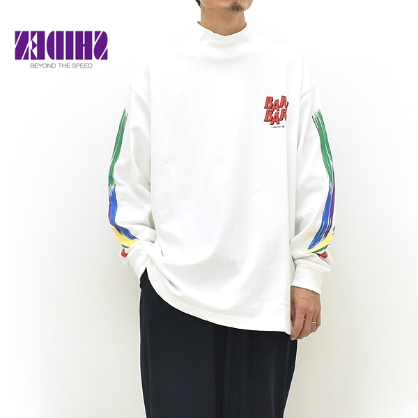 24SS】Needles ニードルズ L/S U Neck Tee -Poly Mesh- UネックロングT