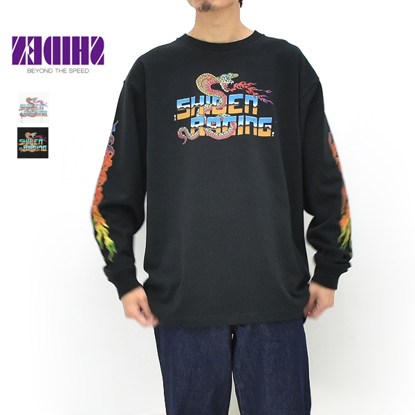 SHIDEN シデン プリント ロンTee L/S Tee -Cobra- TY679 ネペンテス