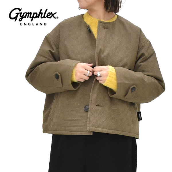 Gymphlex ジムフレックス ガンクラブチェック ツイル カラーレス