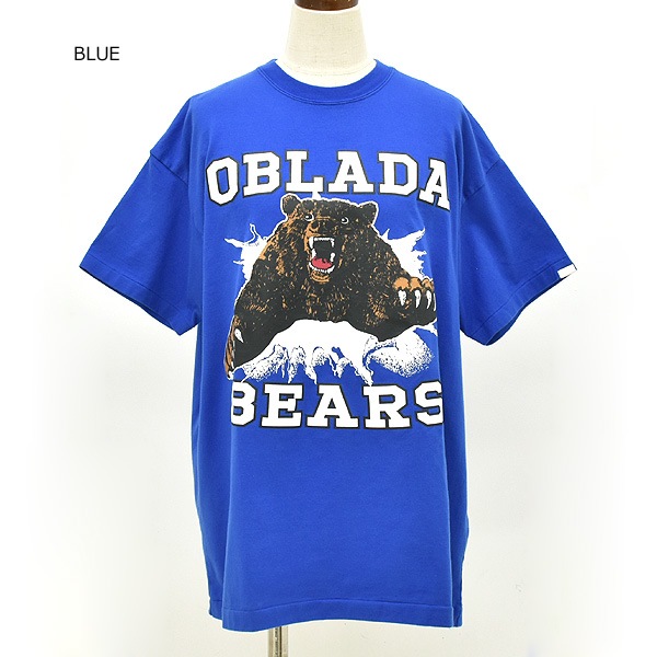 ��25FW��Oblada ���֥�� BEARS TEE �ץ���T����� F2510CU03������̵����