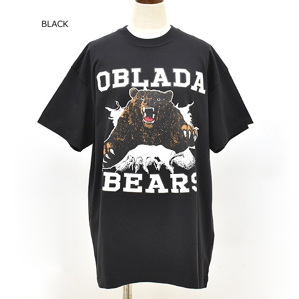 ��25FW��Oblada ���֥�� BEARS TEE �ץ���T����� F2510CU03������̵����