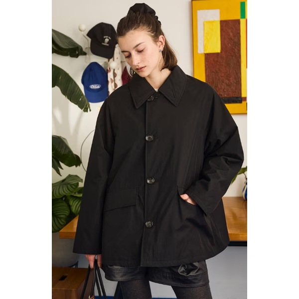 ��26SS��Oblada ���֥�� FEATHER COAT MINI �ե����������� �ߥ� ���ʥƥ�ȥ饤�󥳡��� S2610CO01������̵����