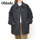 ��26SS��Oblada ���֥�� FEATHER COAT MINI �ե����������� �ߥ� ���ʥƥ�ȥ饤�󥳡��� S2610CO01������̵����