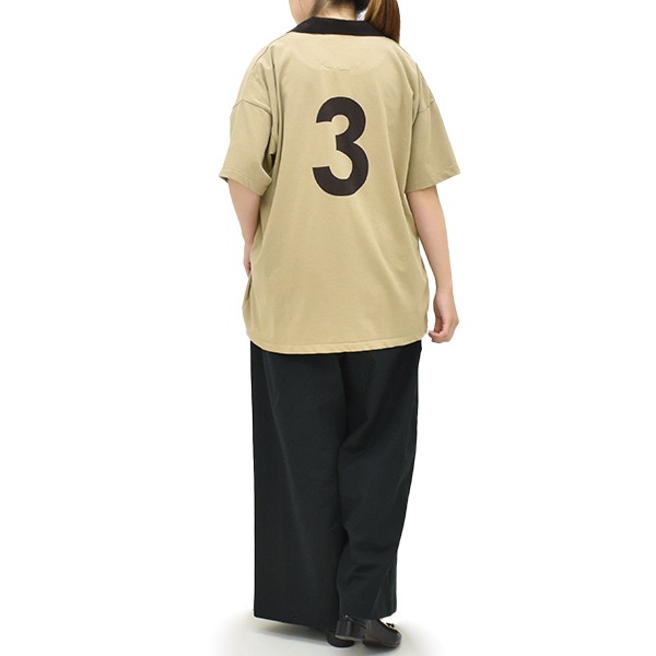 ��26SS��Oblada ���֥�� GAME SHIRT ������ ����� �ϡ��ե��꡼�� T����� S2610CU06 ��ǥ�����������̵����
