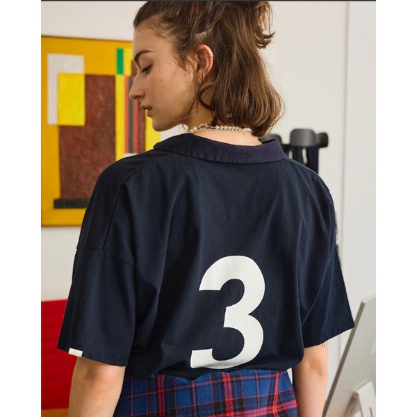 ��26SS��Oblada ���֥�� GAME SHIRT ������ ����� �ϡ��ե��꡼�� T����� S2610CU06 ��ǥ�����������̵����