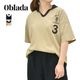 ��26SS��Oblada ���֥�� GAME SHIRT ������ ����� �ϡ��ե��꡼�� T����� S2610CU06 ��ǥ�����������̵����