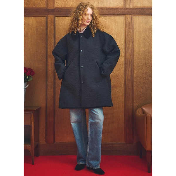 ��25FW��Oblada ���֥�� FLOWER EMBROIDERY COAT �ե�����֥������꡼������ ����ƥ��󥰥����� F2510CO05������̵����