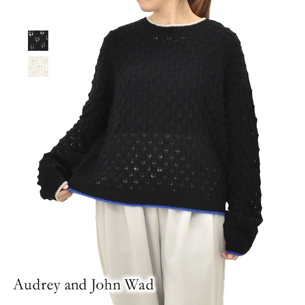 �ڥ�����/40%OFF��Audrey and John Wad �����ɥ꡼����ɥ�����å� Ʃ�����Ԥߥץ륪���С��˥å� L5747 ��ǥ�������25-26WINTER SALE�ۡ����ʡ����Բġ�