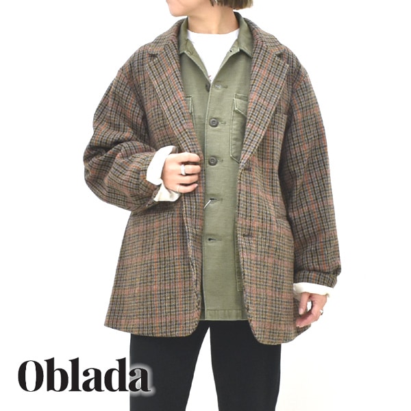 25FWOblada ֥ UNCONSTRUCTION JACKET GUN CLUB CHECK 󥳥󥹥ȥ饯󥸥㥱å 󥯥֥å F2510JK02̵