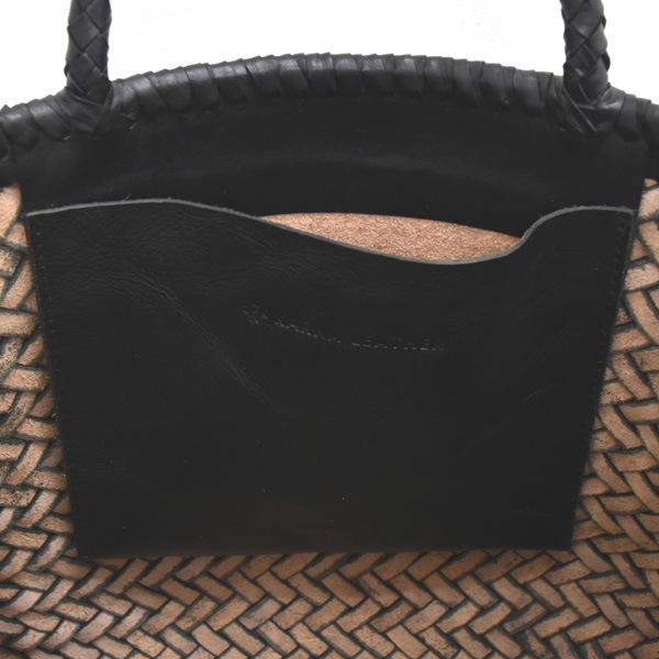 KARNA LEATHER ����ʥ쥶�� ���� Braided Tote/�֥쥤�ɥȡ��� �쥶����å���ȡ��ȥХå� A4 kbag-2601 ��ǥ�����������̵����