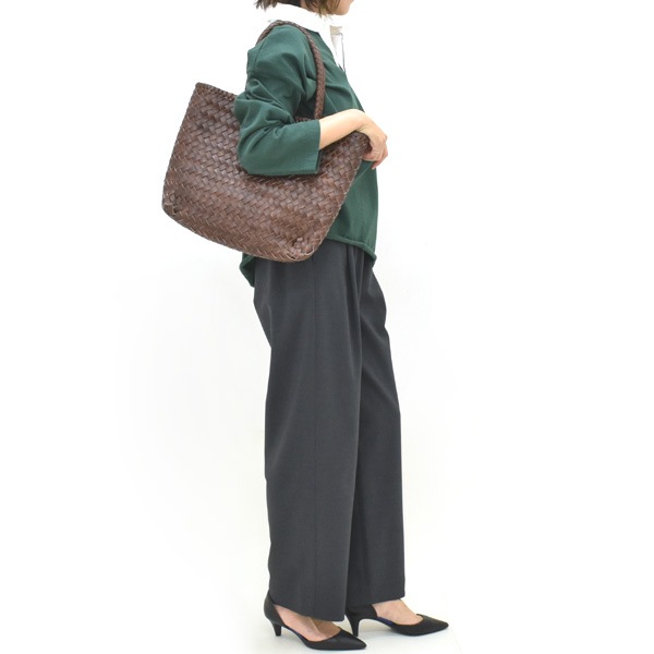 KARNA LEATHER ����ʥ쥶�� ���� Braided Tote/�֥쥤�ɥȡ��� �쥶����å���ȡ��ȥХå� A4 kbag-2601 ��ǥ�����������̵����