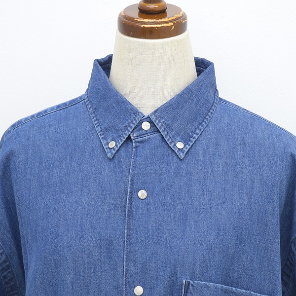 DANTON ȥ ǥ˥󥬥꡼ ܥ󥷥ĥԡ " DENIM DUNGAREE B.D SHIRT DRESS" DT-G0049DUG ǥ̵