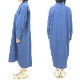 DANTON ȥ ǥ˥󥬥꡼ ܥ󥷥ĥԡ " DENIM DUNGAREE B.D SHIRT DRESS" DT-G0049DUG ǥ̵