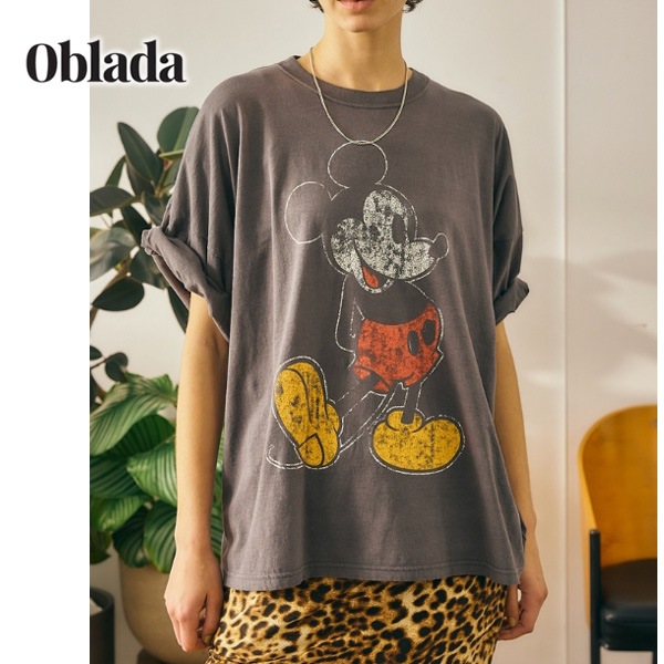 ��26SUMMER��Oblada ���֥�� �ߥå���T����� MICKEY TEE M2610CU28������̵���ۡ�ͽ��ۡڥ���å��ݥ��Ȳġ�