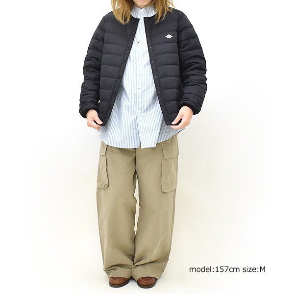 ��25FW��DANTON ����ȥ� ���롼�ͥå� ����ʡ������󥸥㥱�å� DT-A0001RRT ��ǥ�����������̵����