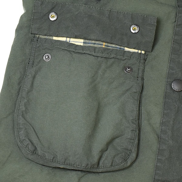 ��22AW��Barbour �Х֥��� "BEDALE SL WASHED" �����å���� �����ե��å� �ӥǥ��� ������ɥ��㥱�å� MWX1015������̵����