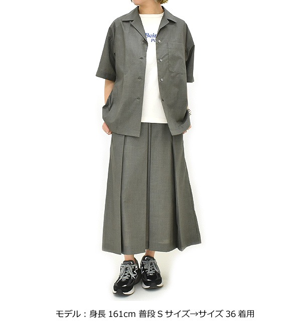 25SummerTHE SHINZONE 󥾡 OPEN COLLAR LAWN SHIRT ץ󥫥顼󥷥 25MMSBL02̵
