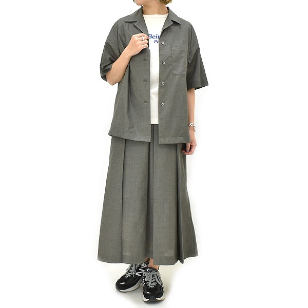 25SummerTHE SHINZONE 󥾡 OPEN COLLAR LAWN SHIRT ץ󥫥顼󥷥 25MMSBL02̵