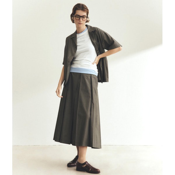 25SummerTHE SHINZONE 󥾡 OPEN COLLAR LAWN SHIRT ץ󥫥顼󥷥 25MMSBL02̵