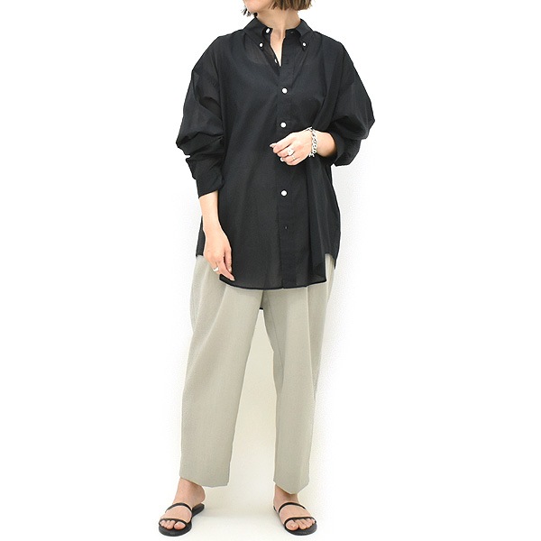 THE SHINZONE ���󥾡��� SHEER DADDY SHIRT ���������ǥ������ 25MMSBL09 ��ǥ�����������̵����