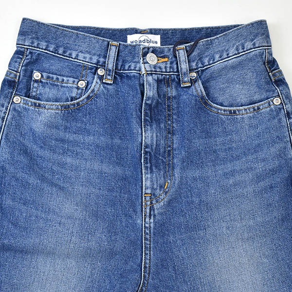 woadblue �������ɥ֥롼 "SALUU Straight Ankle" ���롽 ���ȥ졼�� ���󥯥� �ǥ˥� WB26108N ��ǥ�����������̵����