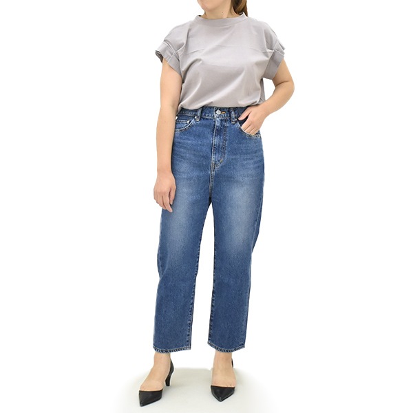 woadblue �������ɥ֥롼 "SALUU Straight Ankle" ���롽 ���ȥ졼�� ���󥯥� �ǥ˥� WB26108N ��ǥ�����������̵����