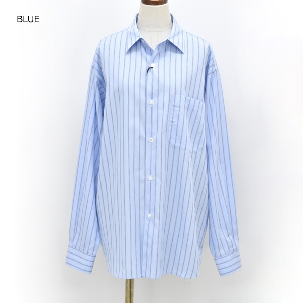 Oblada ���֥�� ���ȥ饤�ץ�������ƥ��å������ Ĺµ STRIPE AUTHENTIC SHIRT M2610SH08 ��ǥ�����������̵����