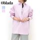 Oblada ���֥�� ���ȥ饤�ץ�������ƥ��å������ Ĺµ STRIPE AUTHENTIC SHIRT M2610SH08 ��ǥ�����������̵����