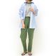 Oblada ���֥�� ���ȥ饤�ץ�������ƥ��å������ Ĺµ STRIPE AUTHENTIC SHIRT M2610SH08 ��ǥ�����������̵����
