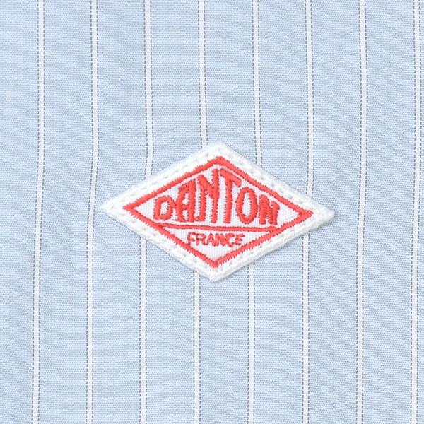 DANTON ����ȥ� ���åȥ�ݥץ�� �Х�ɥ��顼���󥰥���� ����˥å� COTTON POPLIN BAND COLLAR LONG SHIRT DT-B0228 RPL ��ǥ�����������̵����