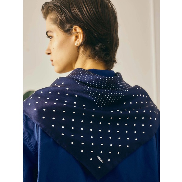 Oblada ���֥�� MIX DOT SILK SCARF �ɥåȥ��륯�������� M2610IT11 ��ǥ�����������̵���ۡڥ���å��ݥ��Ȳġ�