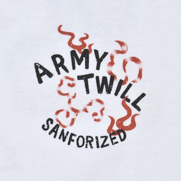 ARMY TWILL �����ߡ��ĥ��� �ץ���T����� �ɥ饴�� AM-2653002 ��� ��ǥ����� ��˥��å���