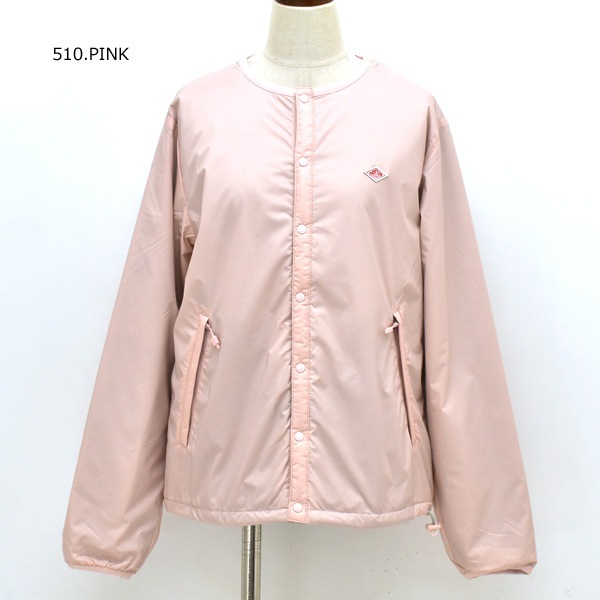 DANTON ����ȥ� ���󥵥졼����󥫥顼�쥹���㥱�å� INSULATION COLLARLESS JACKET DT-A0632SNT ��ǥ�����������̵����