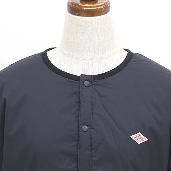 DANTON ����ȥ� ���󥵥졼����󥫥顼�쥹���㥱�å� INSULATION COLLARLESS JACKET DT-A0632SNT ��ǥ�����������̵����