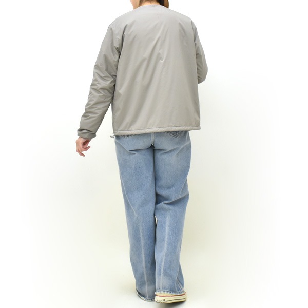 DANTON ����ȥ� ���󥵥졼����󥫥顼�쥹���㥱�å� INSULATION COLLARLESS JACKET DT-A0632SNT ��ǥ�����������̵����