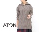 ATON ȥ ߥ ϡեåץץ륪С˥å "CASHMERE WOOL HALF ZIP PULLOVER" AT-KRAGNW0917 ǥ̵