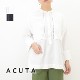 ACUTA アクータ コットンツイル ピンタックワイドシャツ 10053516 レディース【送料無料】|A|BRAND LIST