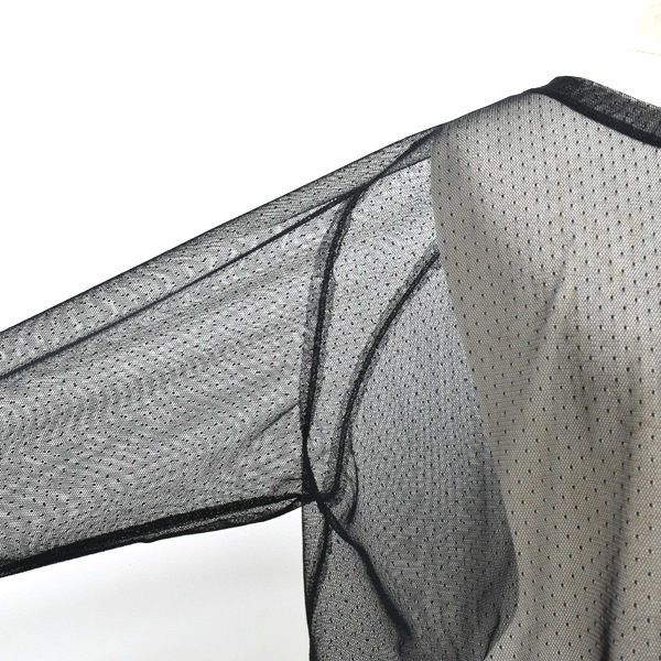 ��26SS��Needles �ˡ��ɥ륺 ���塼��ɥåȥ졼�� U�ͥå����åȥ��� L/S U/Neck Tee -Tulle Dot Lace- SX437������̵���ۡڥ���å��ݥ��Ȳġ�