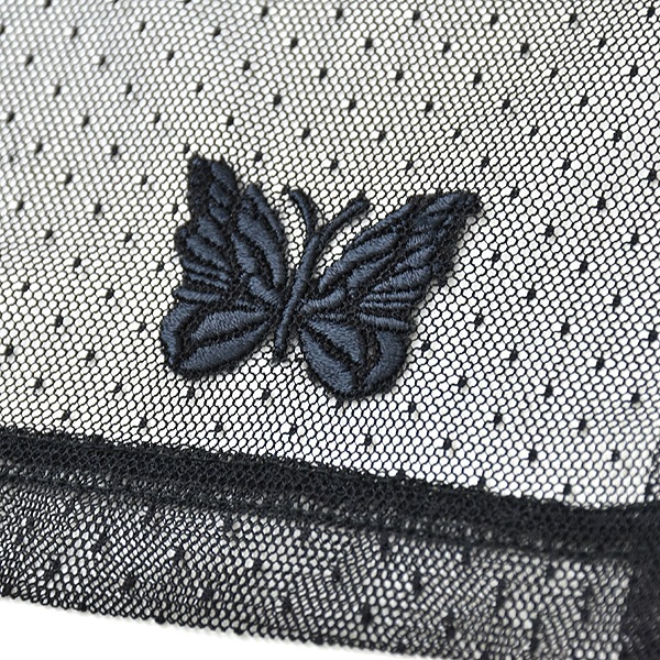 ��26SS��Needles �ˡ��ɥ륺 ���塼��ɥåȥ졼�� U�ͥå����åȥ��� L/S U/Neck Tee -Tulle Dot Lace- SX437������̵���ۡڥ���å��ݥ��Ȳġ�