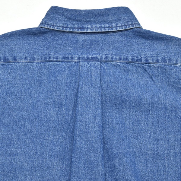 orSlow ���������� ����������� �ܥ�������� �ǥ˥ॷ��� �桼���� STANDARD BUTTON DOWN SHIRT DENIM USED 01-8112-95������̵����
