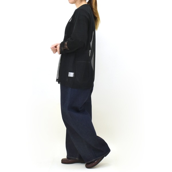 ��26SS��Needles �ˡ��ɥ륺 ���塼��ɥåȥ졼�� V�ͥå������ǥ����� V-Neck Cardigan -Tulle Dot Lace- SX438������̵���ۡڥ���å��ݥ��Ȳġ�