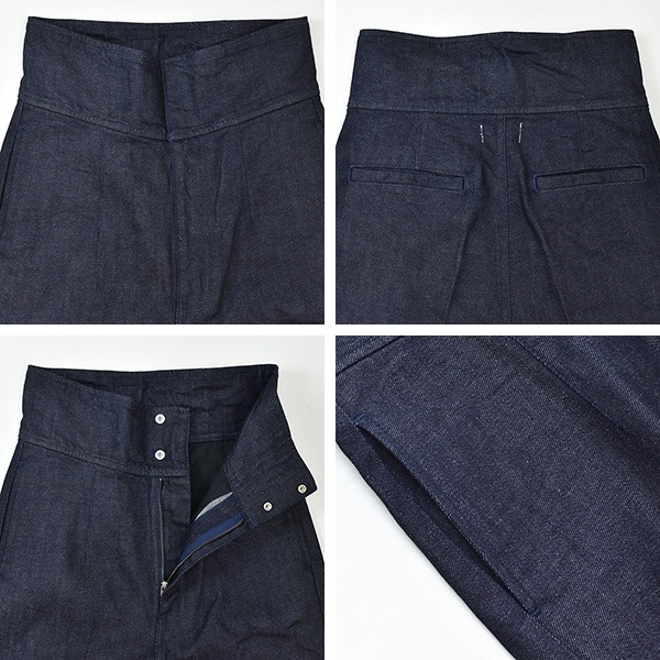 woadblue �������ɥ֥롼 "WIDE SPRING" �磻�� ���ץ�� ���󥿡��ץ쥹 �롼���ե��å� �ǥ˥� �ѥ�� WB26120 ��ǥ�����������̵����