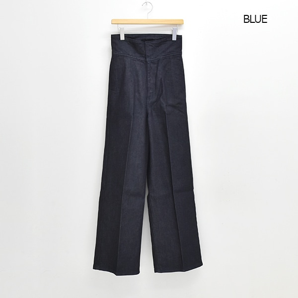 woadblue �������ɥ֥롼 "WIDE SPRING" �磻�� ���ץ�� ���󥿡��ץ쥹 �롼���ե��å� �ǥ˥� �ѥ�� WB26120 ��ǥ�����������̵����